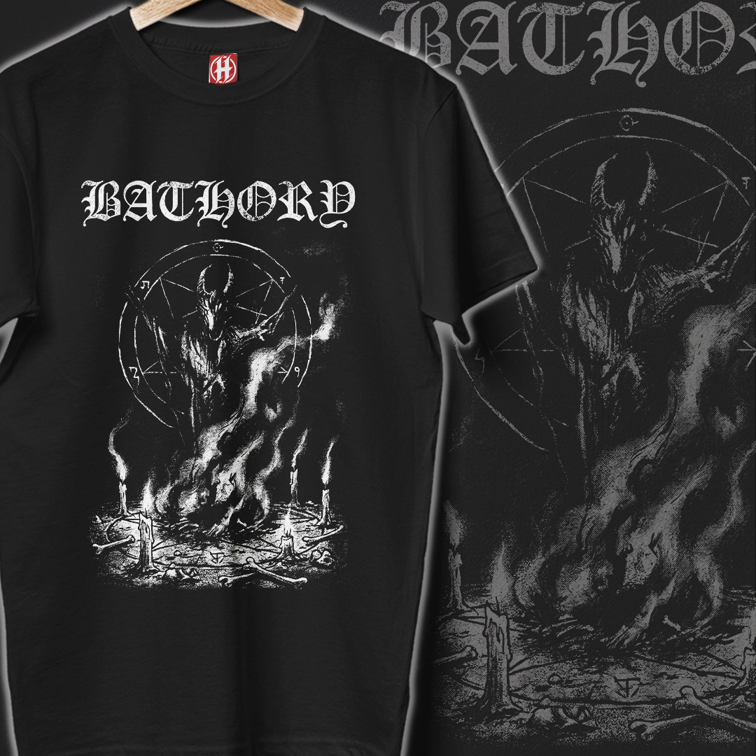 Camiseta Bathory | Pentagram Rising