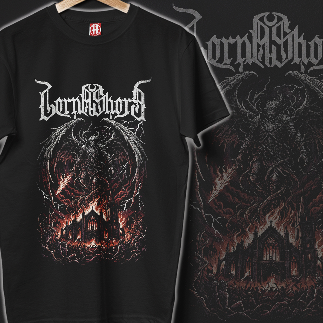 Camiseta Lorna Shore | Hellfire Guardian