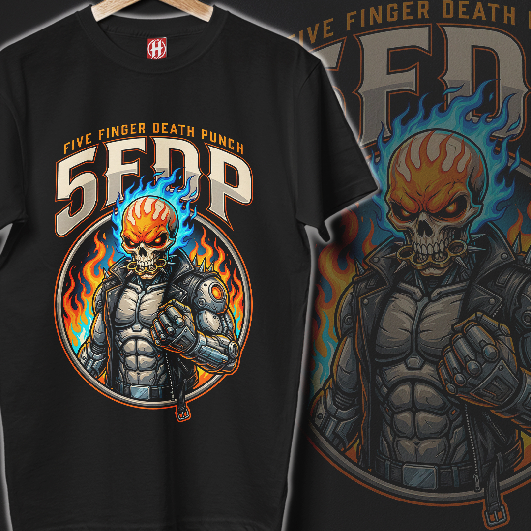 Camiseta Five Finger Death Punch | Blue Rage