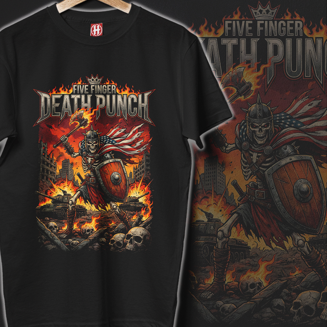 Camiseta Five Finger Death Punch | Death Axe