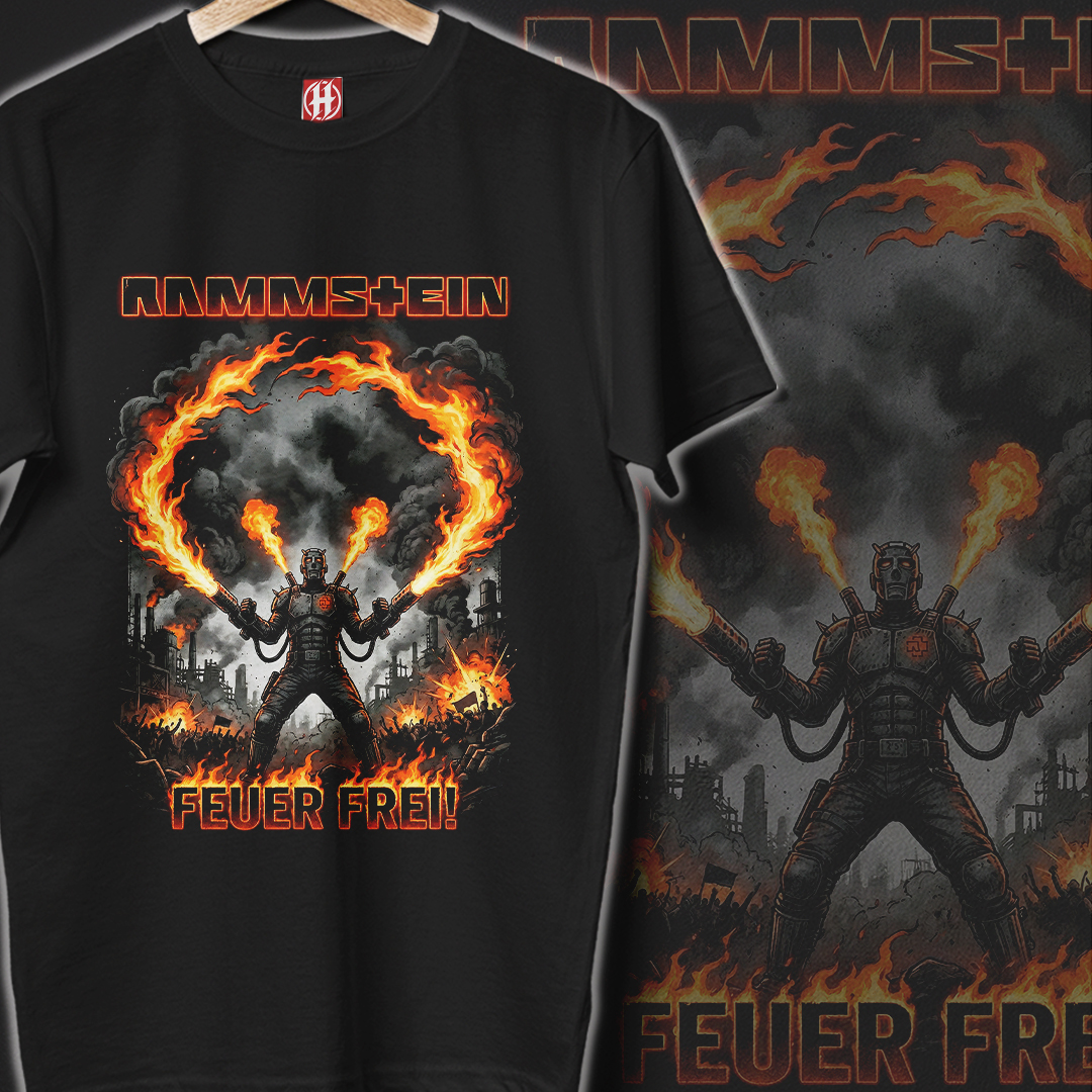 Camiseta Rammstein | Feuer Frei