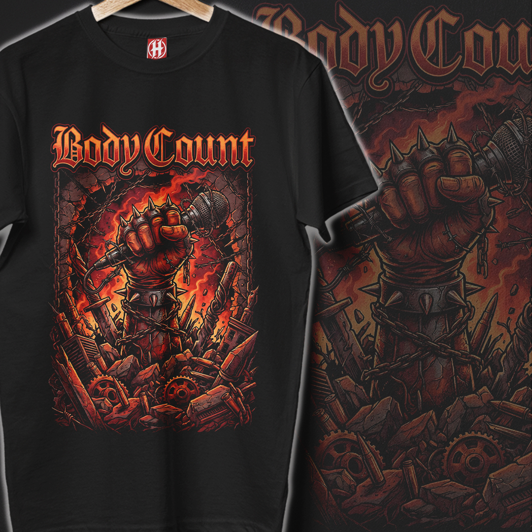 Camiseta Body Count | Iron Riot