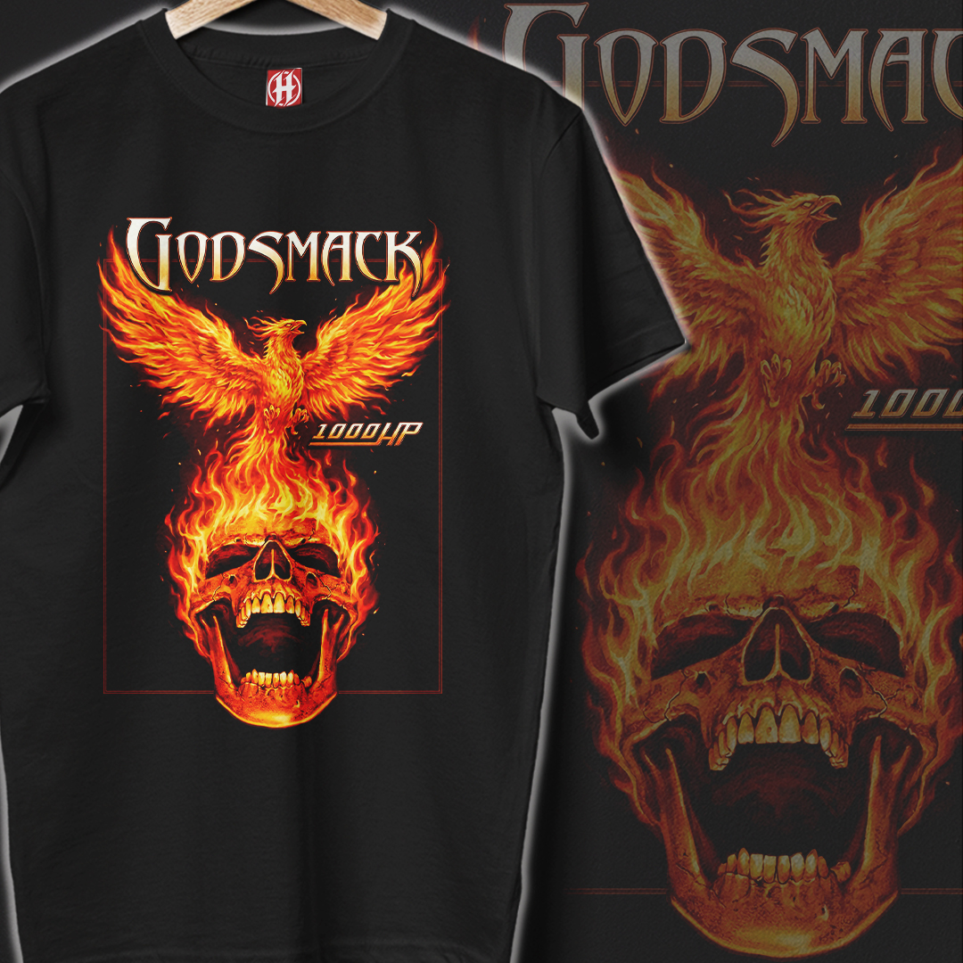 Camiseta Godsmack | 1000HP