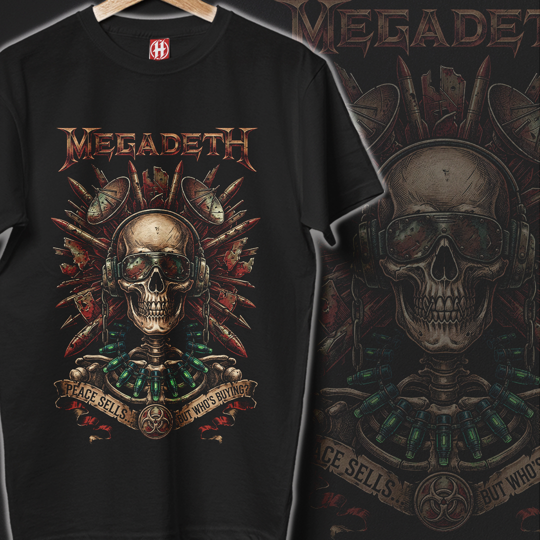 Camiseta Megadeth | Peace Sells...