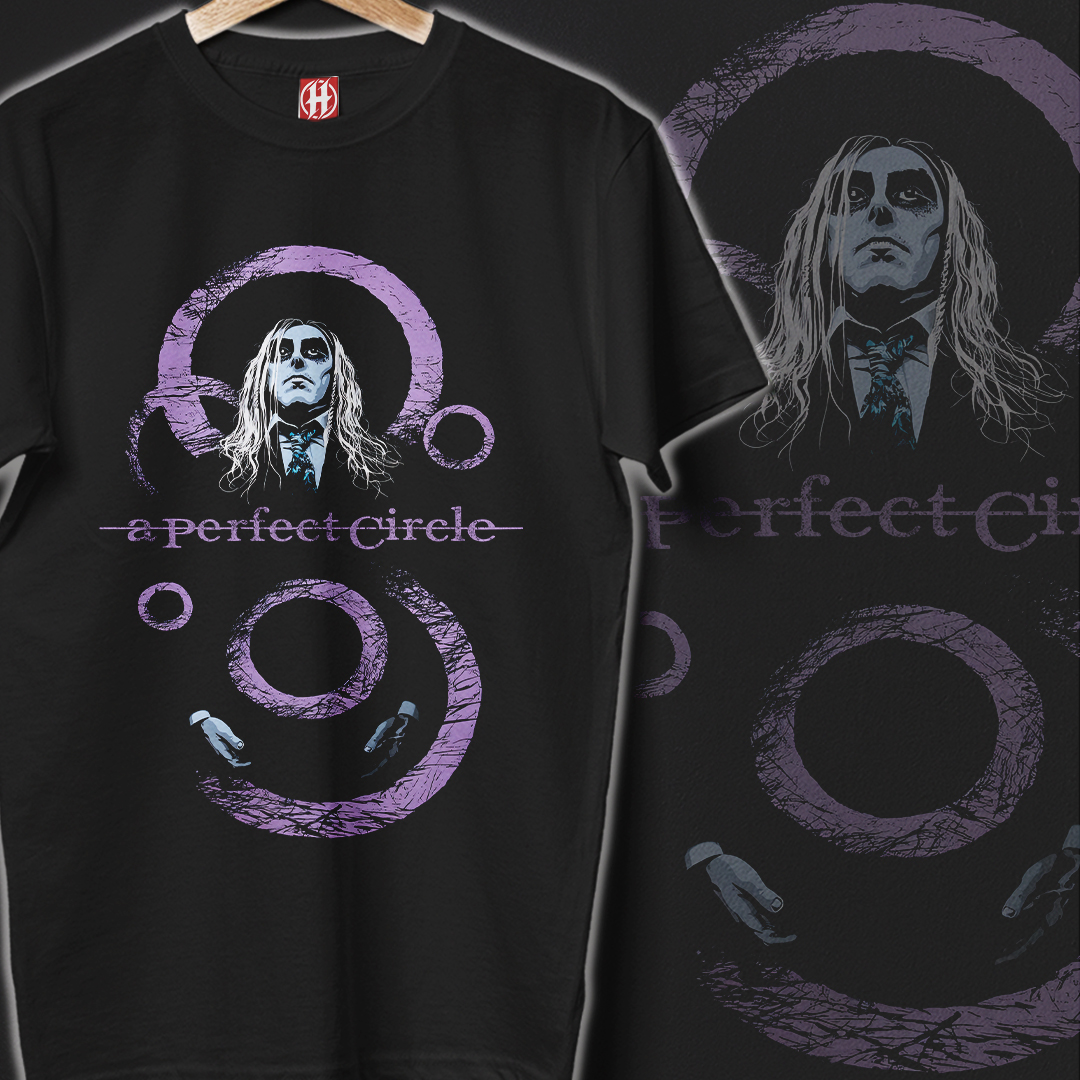 Camiseta A Perfect Circle | Purple Symmetry