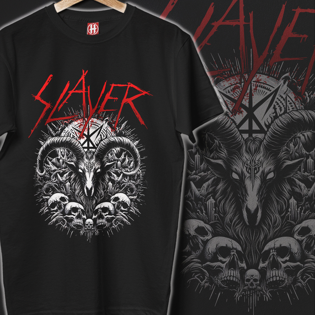 Camiseta Slayer | Baphometic Slaughter