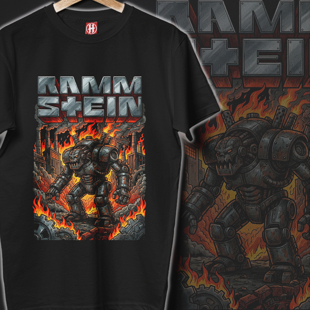 Camiseta Rammstein | Steel Titan