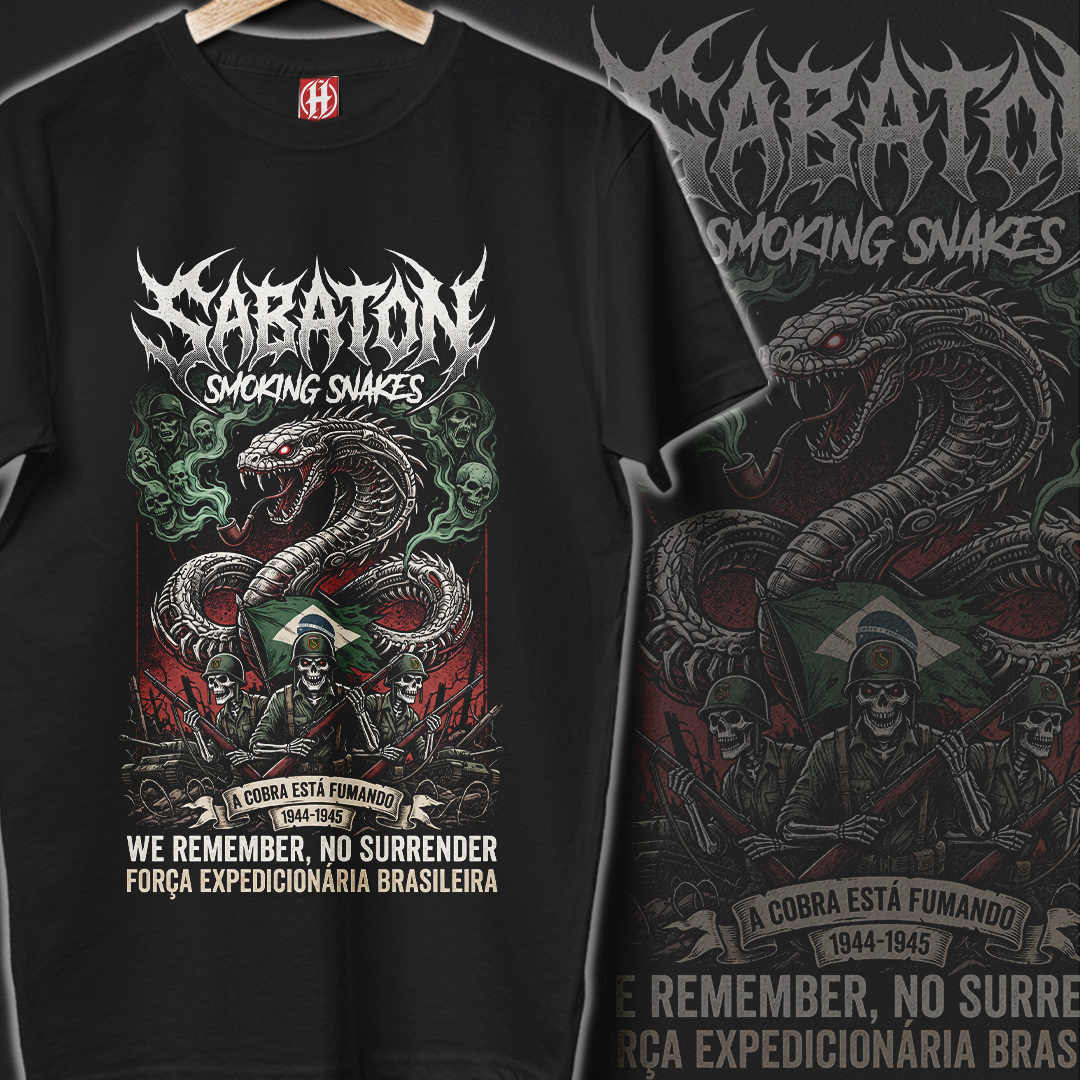Camiseta Sabaton | Smoking Snakes #3