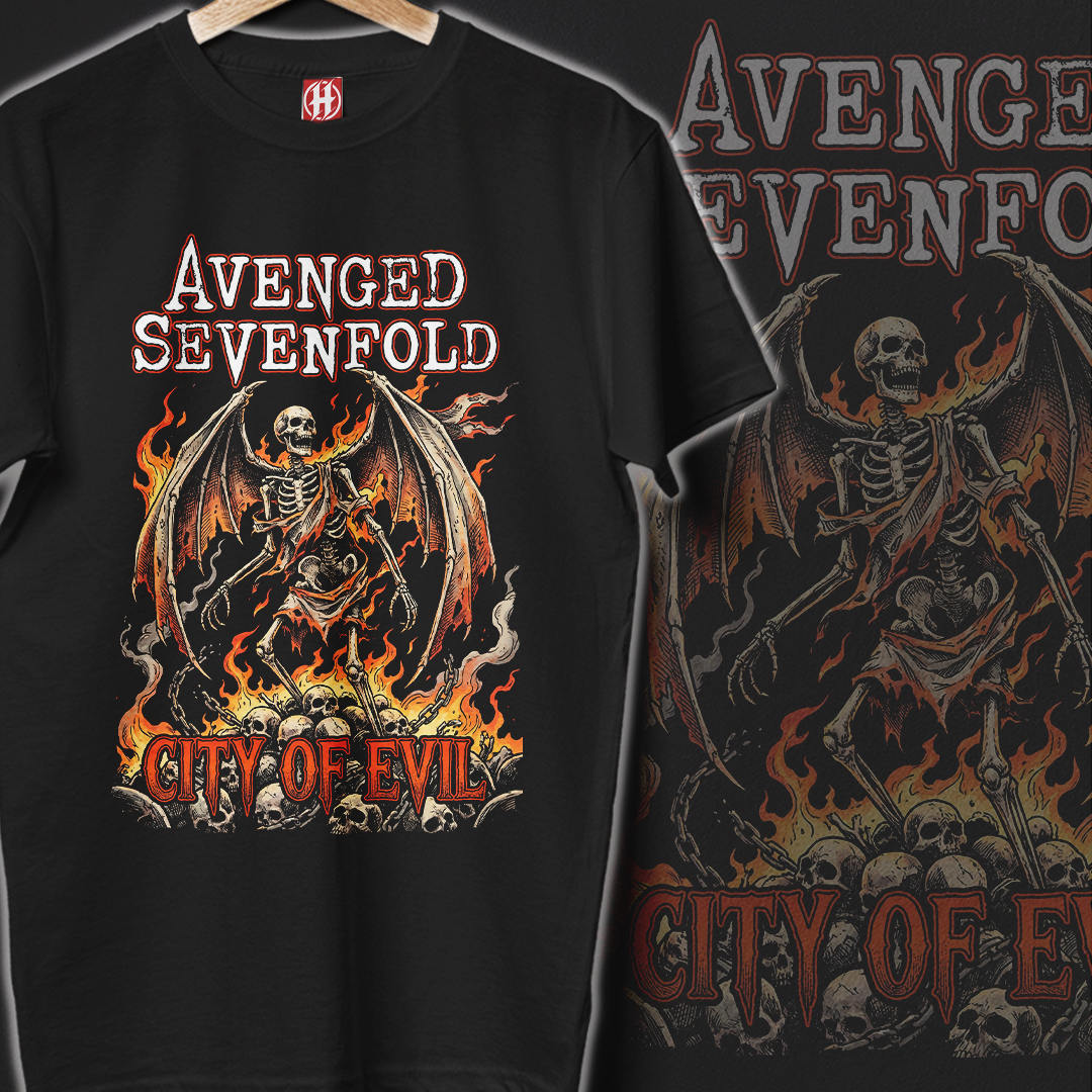 Camiseta Avenged Sevenfold | City of Evil