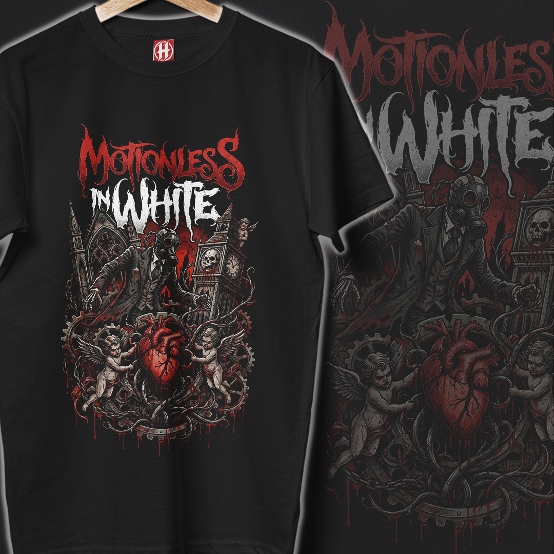 Camiseta Motionless in White | Engines Of Hell