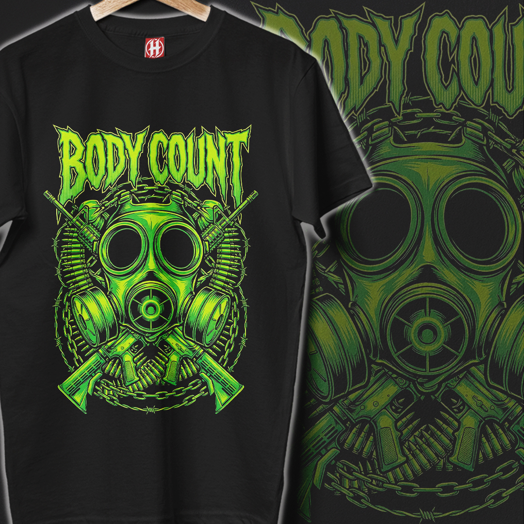 Camiseta Body Count | Green Hazard