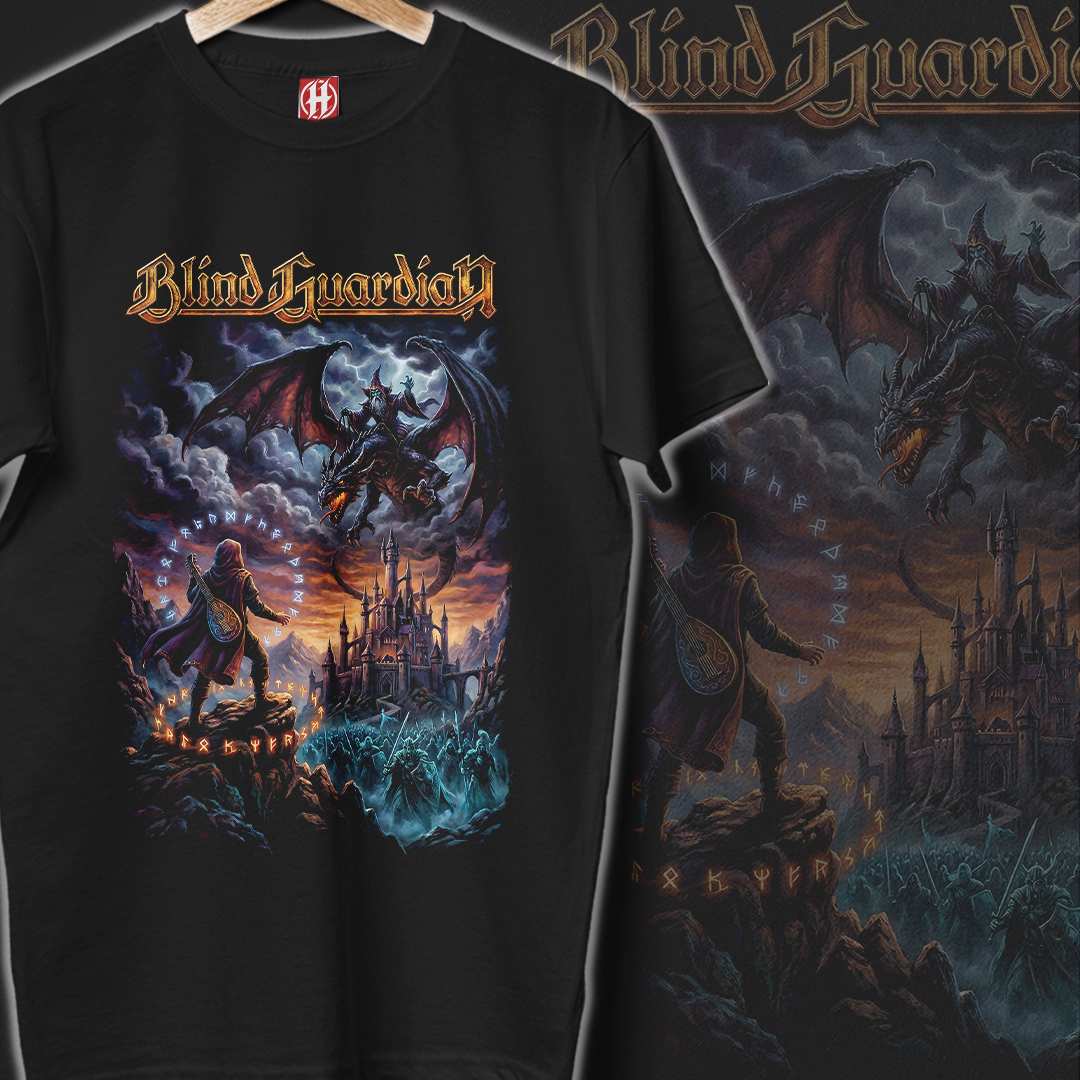 Camiseta Blind Guardian | The Wizard Dragon