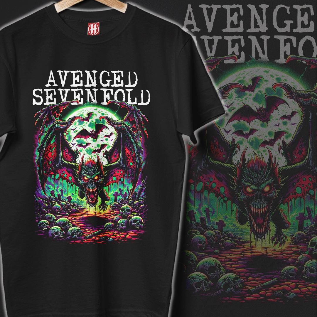 Camiseta Avenged Sevenfold | Bat Country
