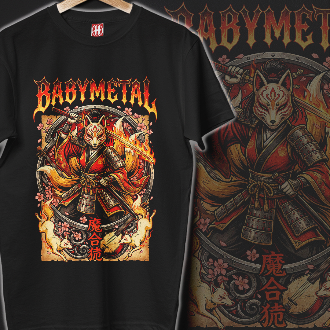 Camiseta Babymetal | Fox Guardian