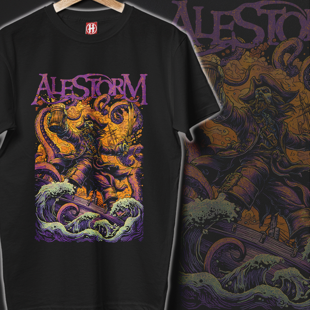 Camiseta Alestorm | Kraken Rage