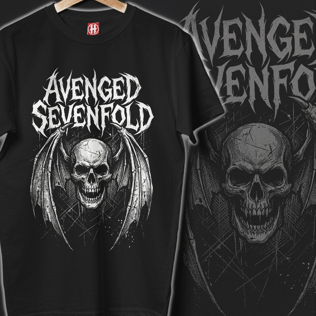 Camiseta Avenged Sevenfold | Grunge Deathbat