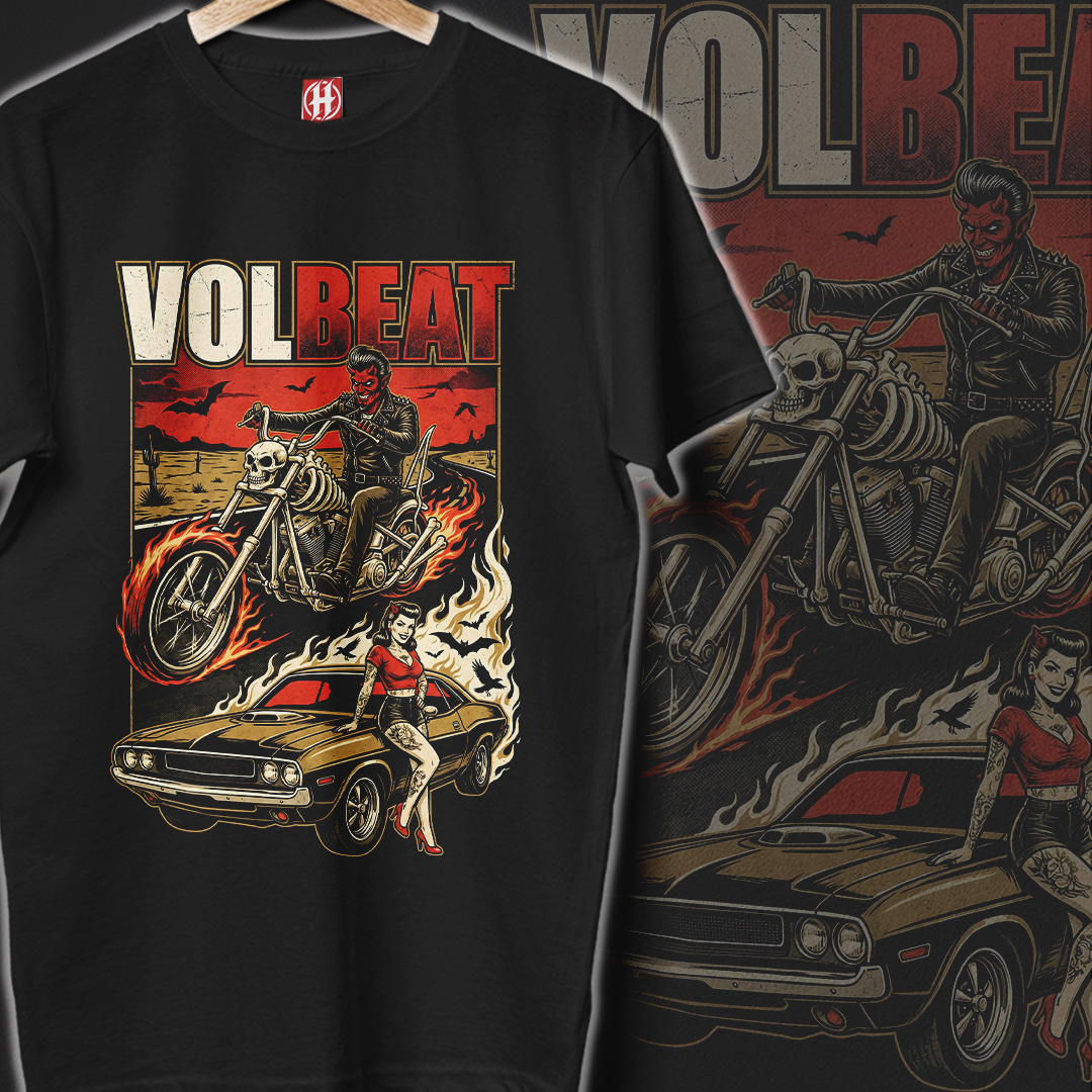 Camiseta Volbeat | Devil Highway