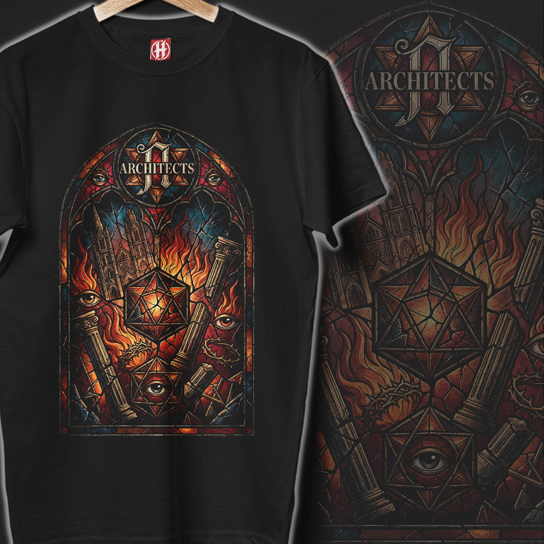 Camiseta Architects | Burning Cathedral