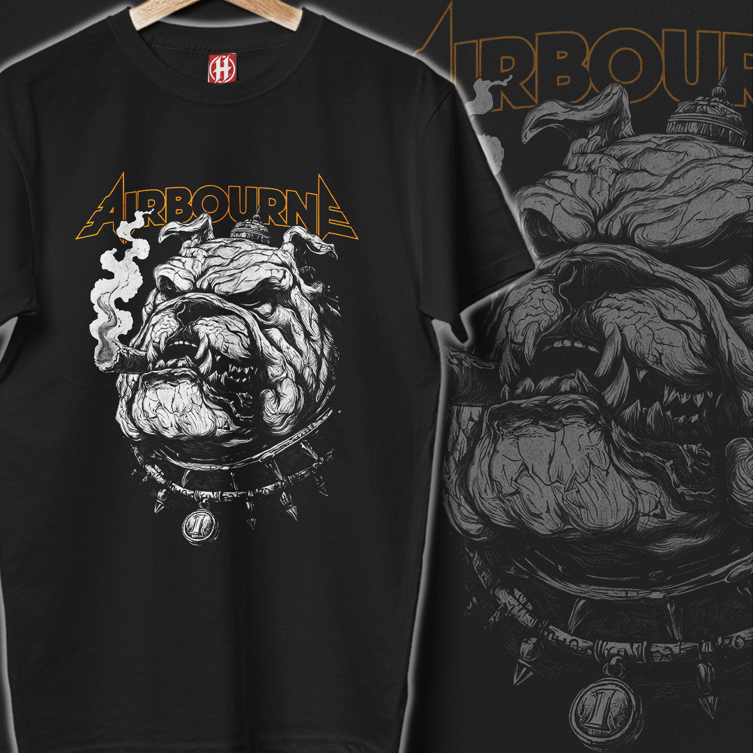 Camiseta Airbourne | Bulldog Boogie