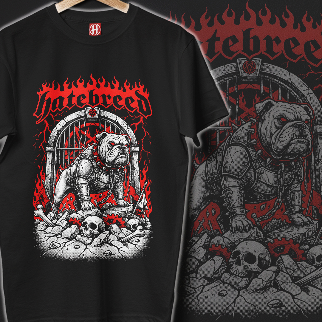 Camiseta Hatebreed | Bulldog Of Hate