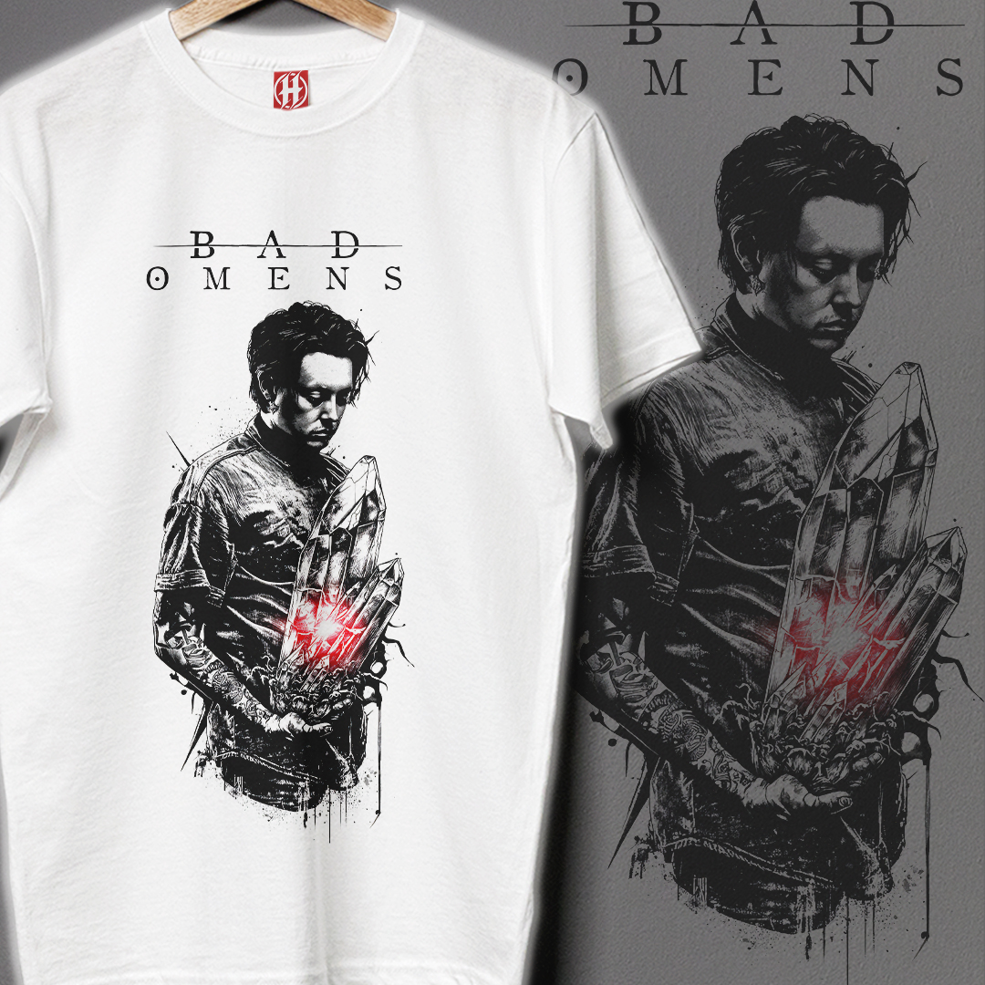 Camiseta Bad Omens | Crimson Heart