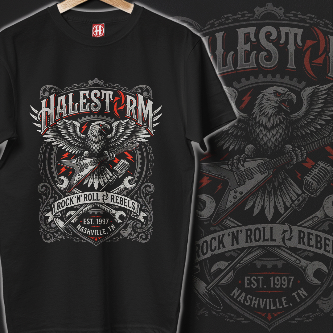 Camiseta Halestorm | Rock n Roll Rebels