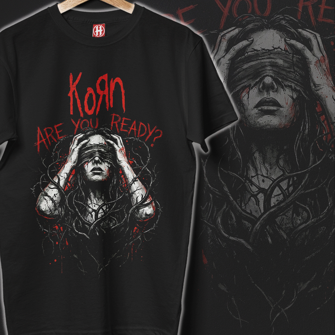 Camiseta Korn | Are You Ready