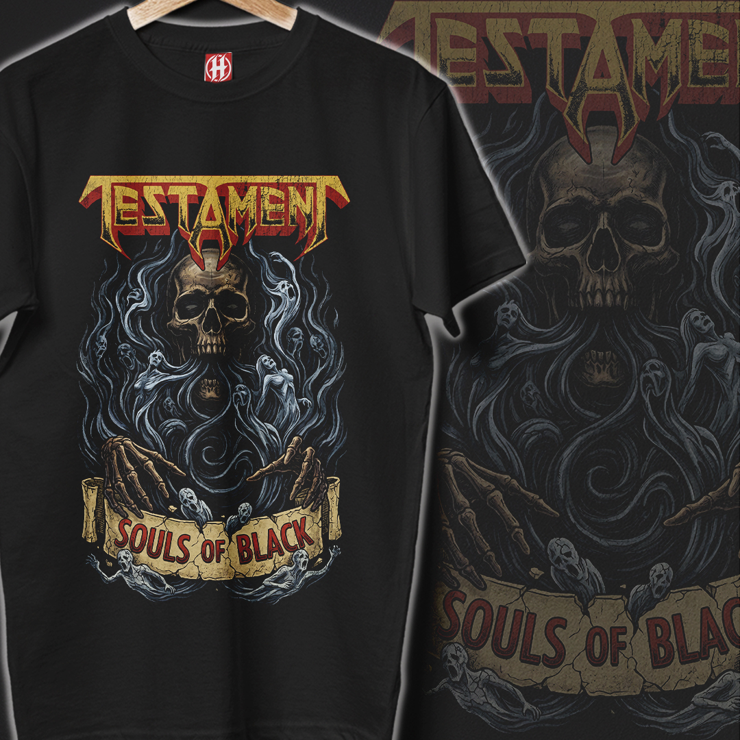 Camiseta Testament | Souls Of Black