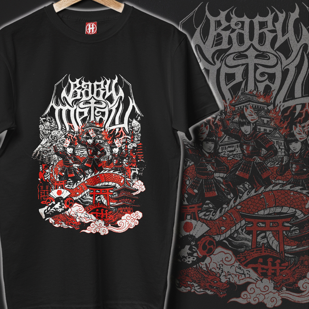 Camiseta Babymetal | Metal Torii