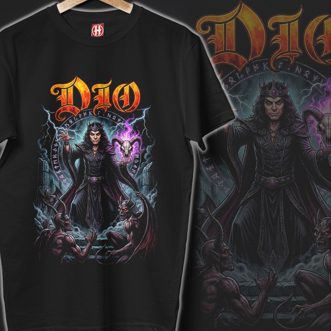 Camiseta Dio | Mystic Skull