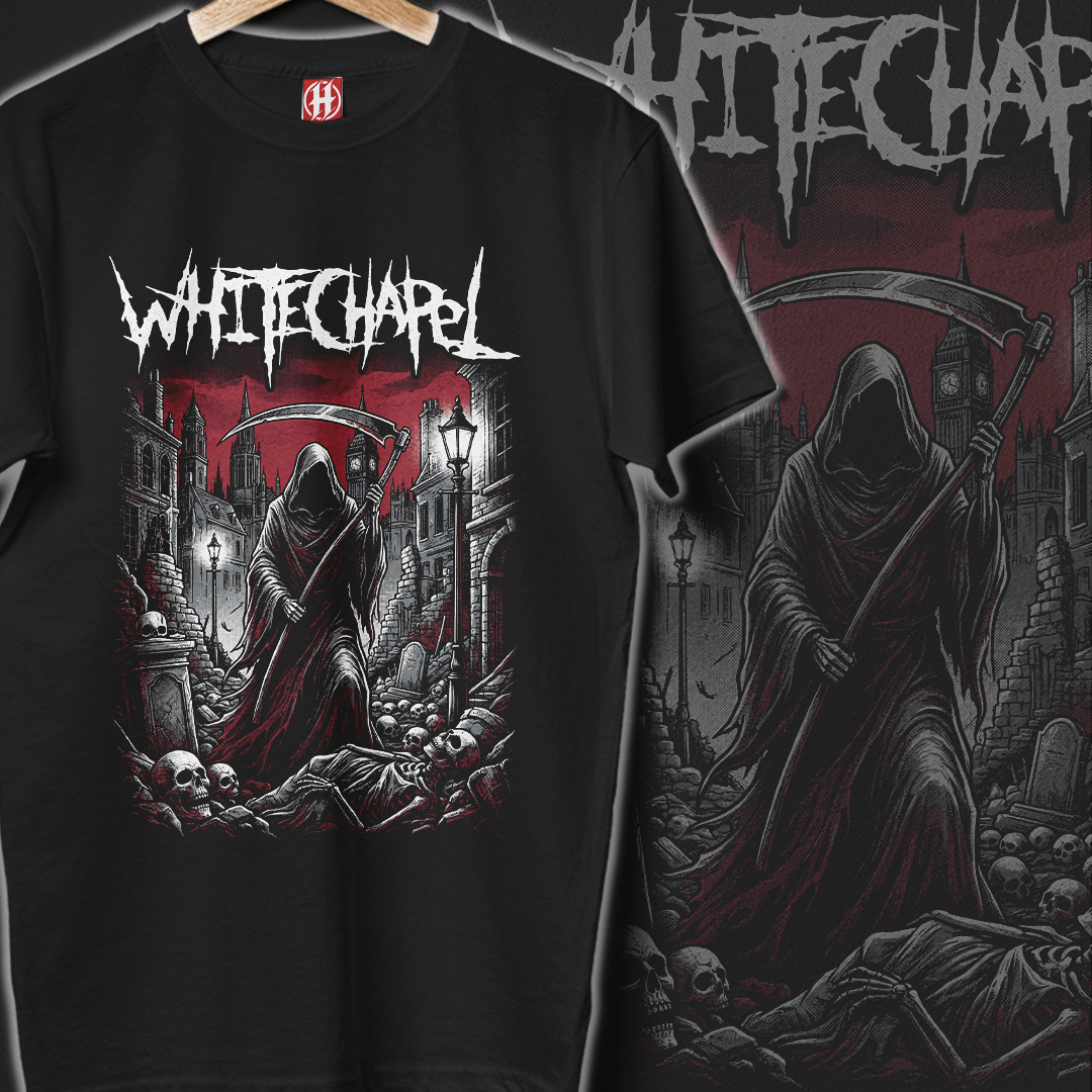 Camiseta Whitechapel | The Reaper Is Here