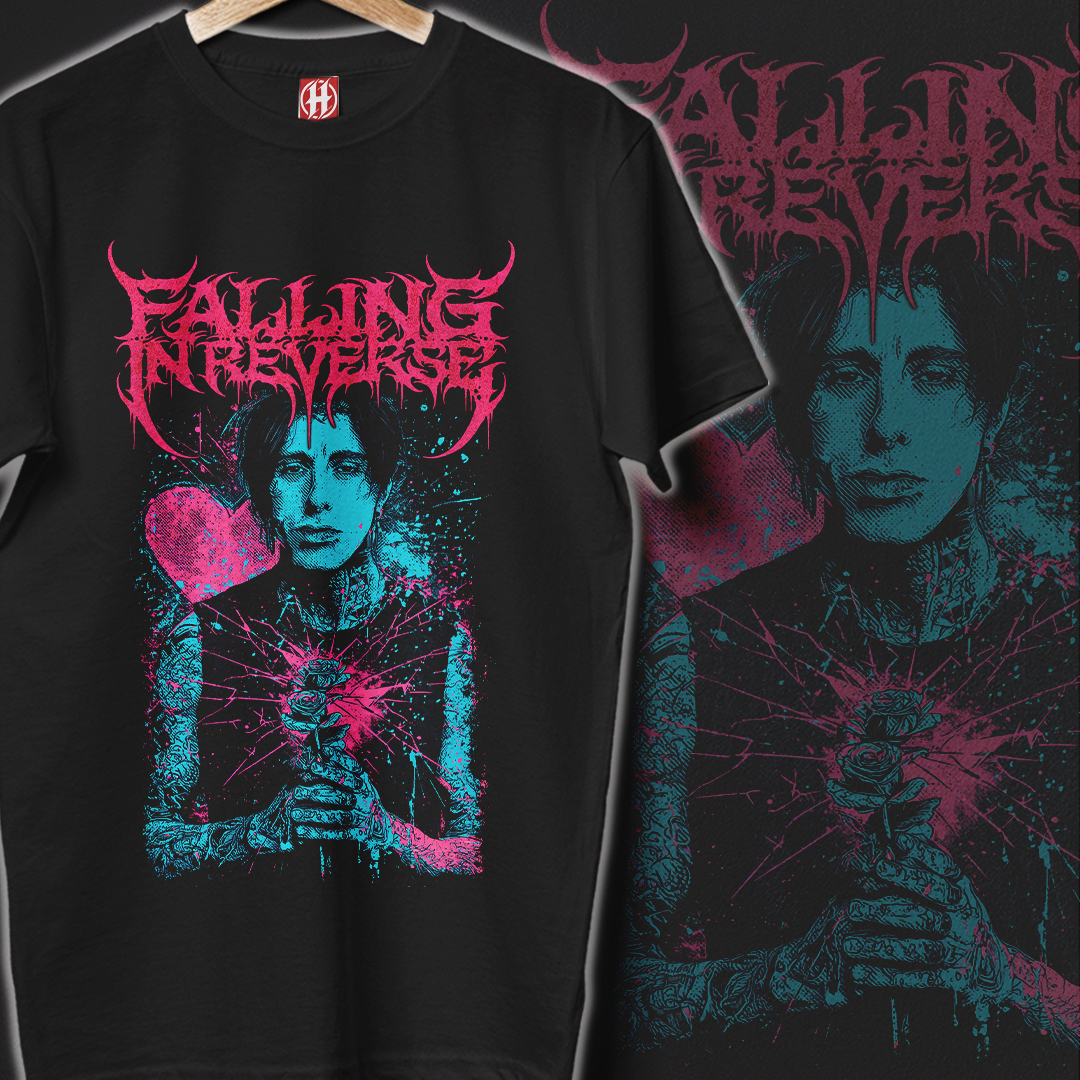 Camiseta Falling in Reverse | Shattered Romance