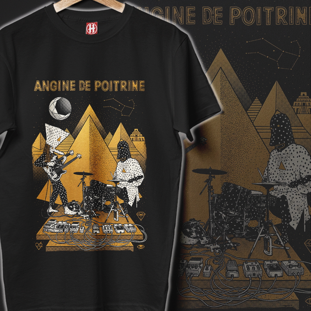 Camiseta Angine de Poitrine | Fabienk