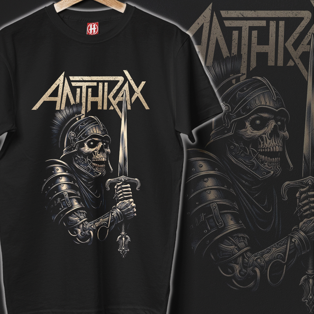 Camiseta Anthrax | Among the Armored