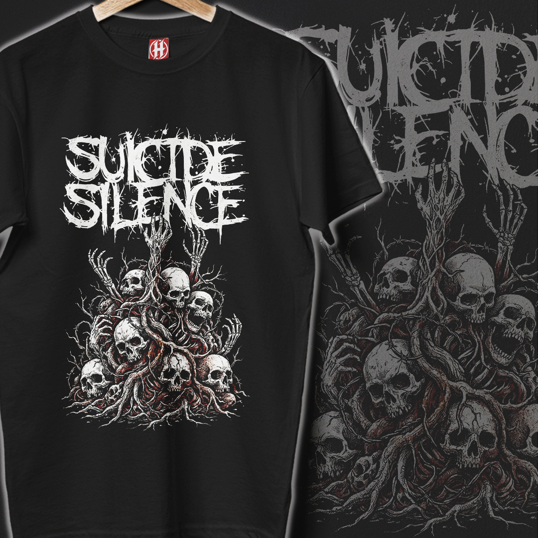 Camiseta Suicide Silence | Grim Pile