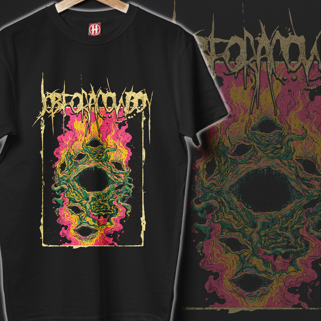 Camiseta Job For A Cowboy | Celestial Abomination