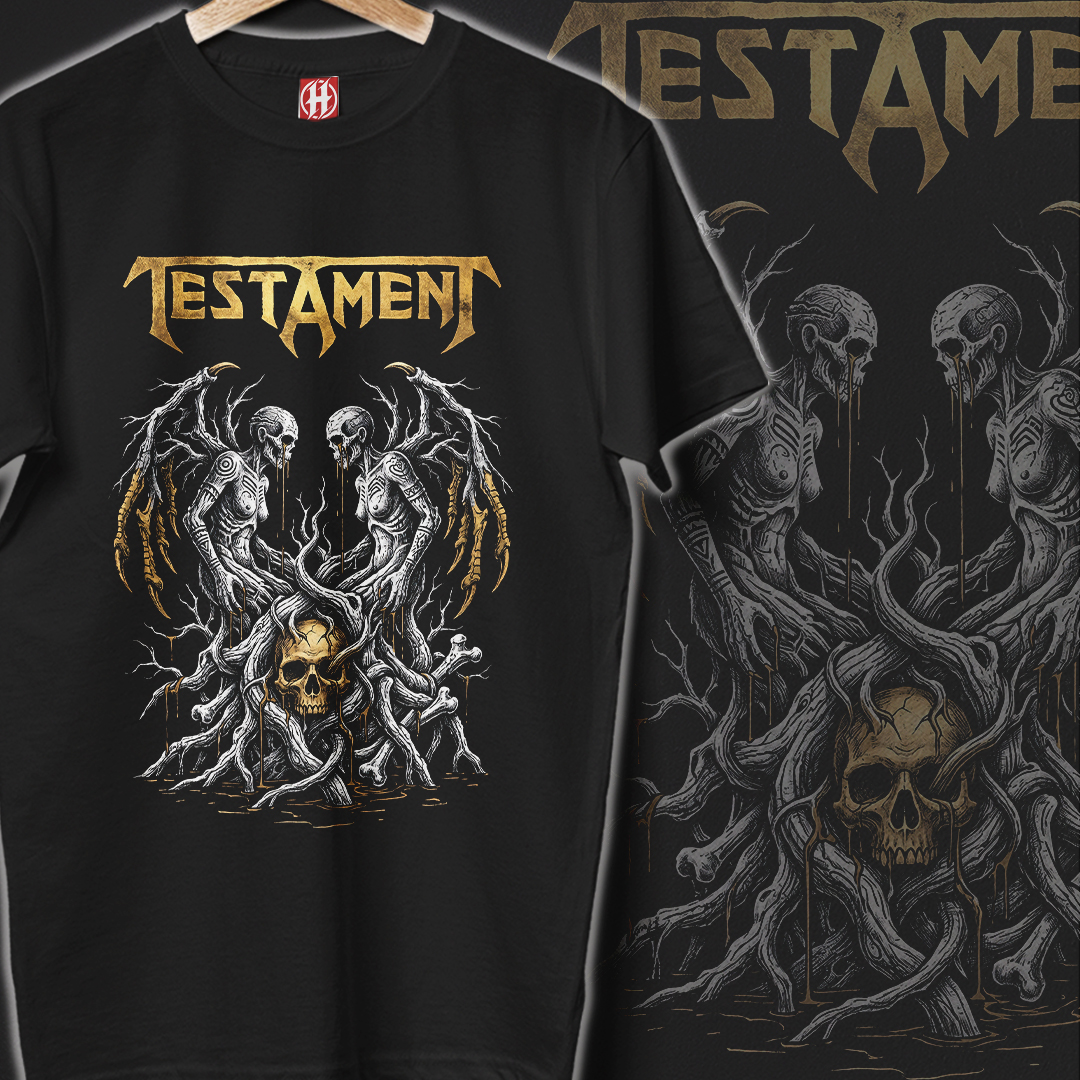 Camiseta Testament | Dark Roots Of Earth
