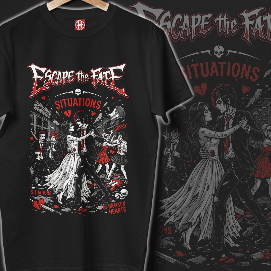 Camiseta Escape The Fate | Situations