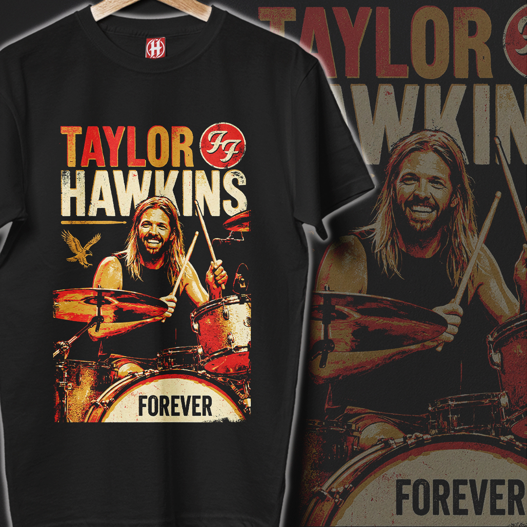 Camiseta Taylor Hawkins | Forever Hawkins