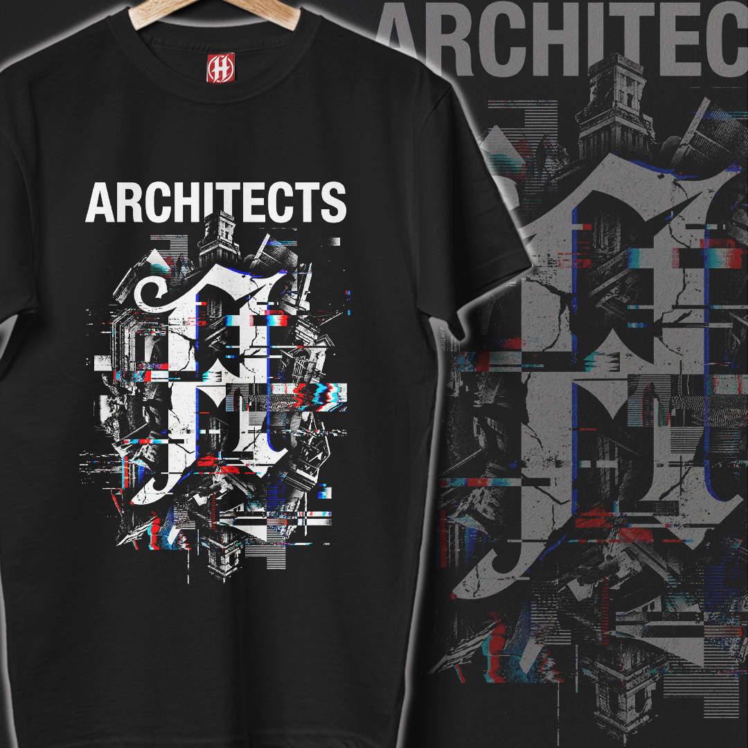 Camiseta Architects | Glitch Structure