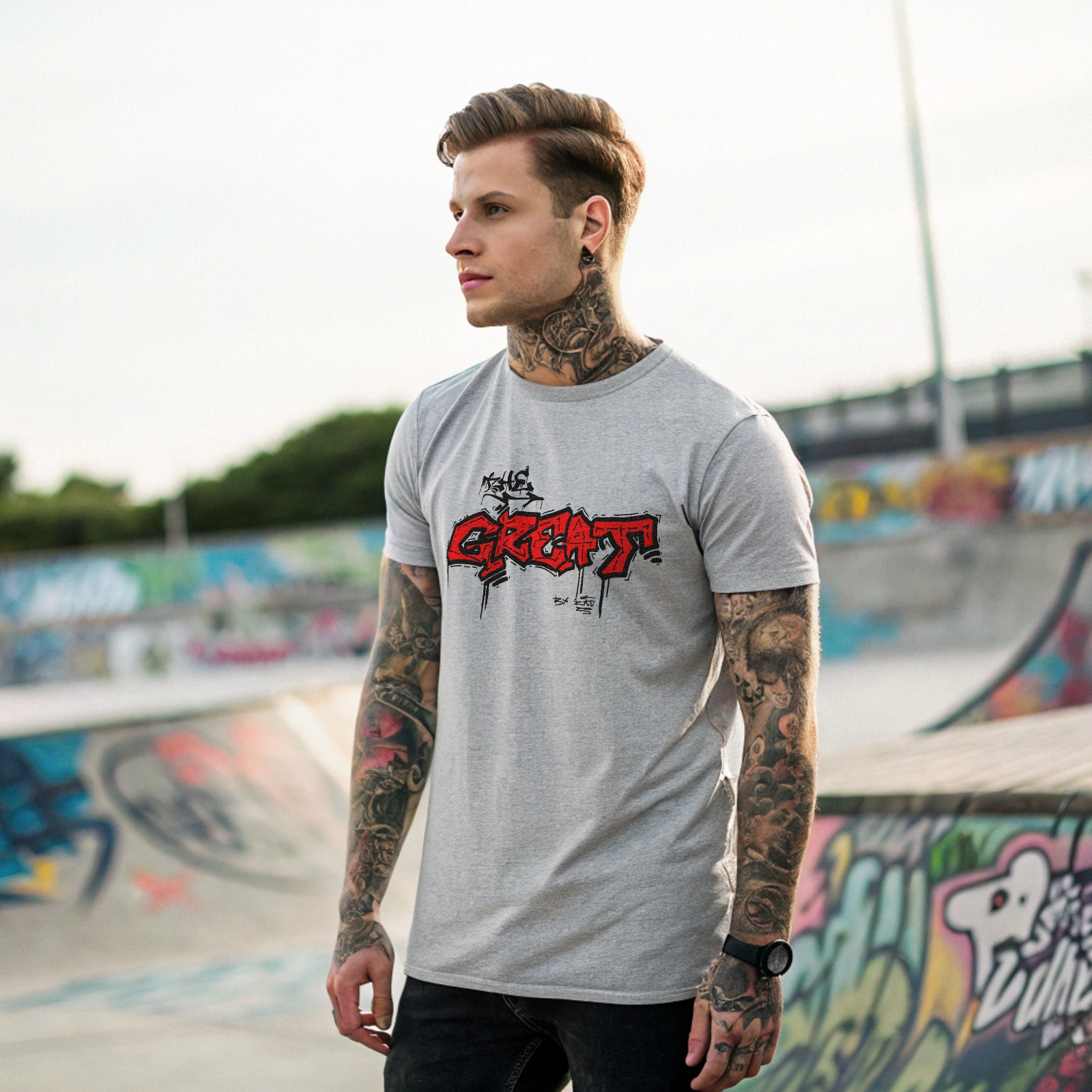 Camiseta Skate Grafite Quality Unissex - The Great by RAVI