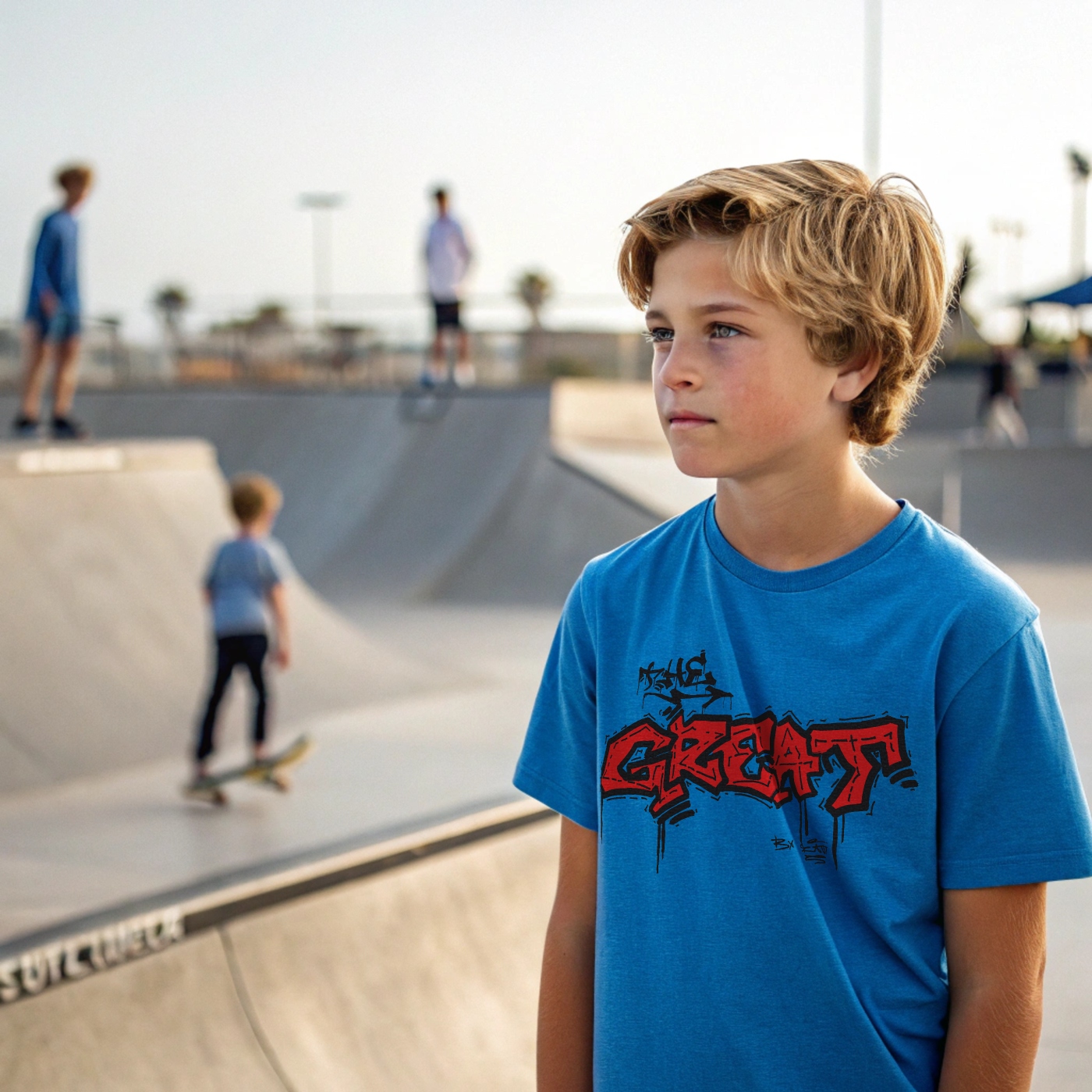 Camiseta Infantil Street Skate - The great
