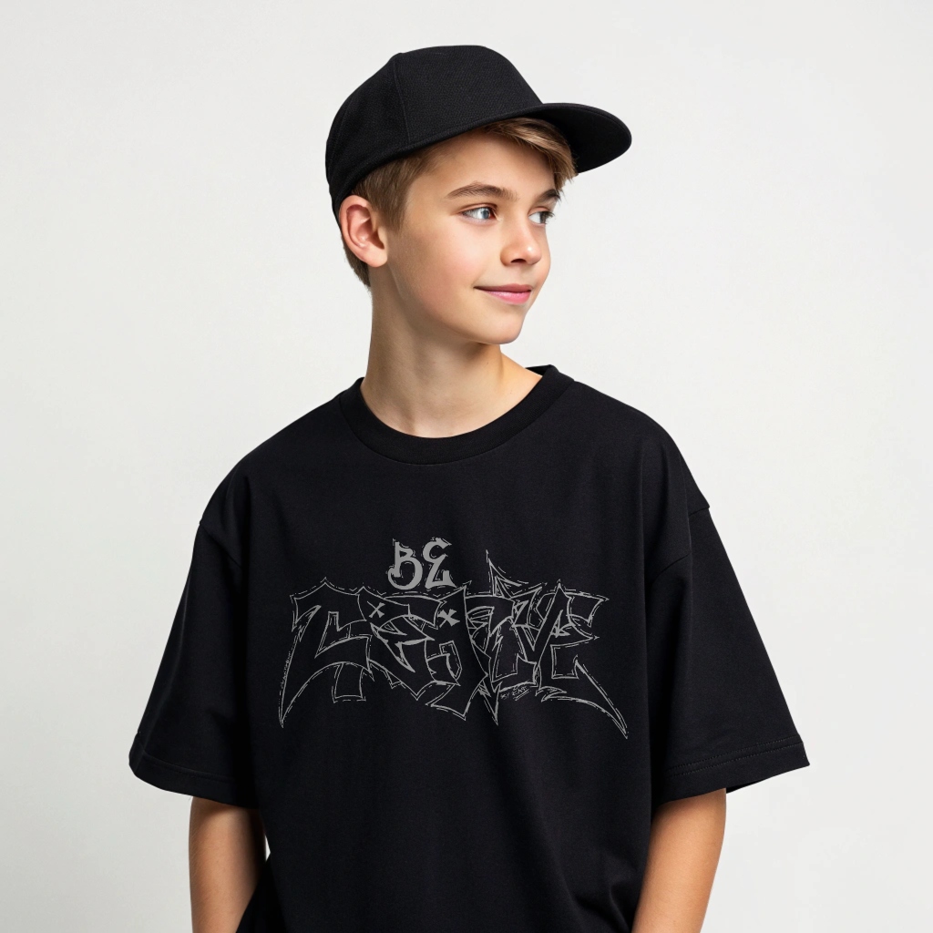 Camiseta Loose Cut Graffity - Be Creative