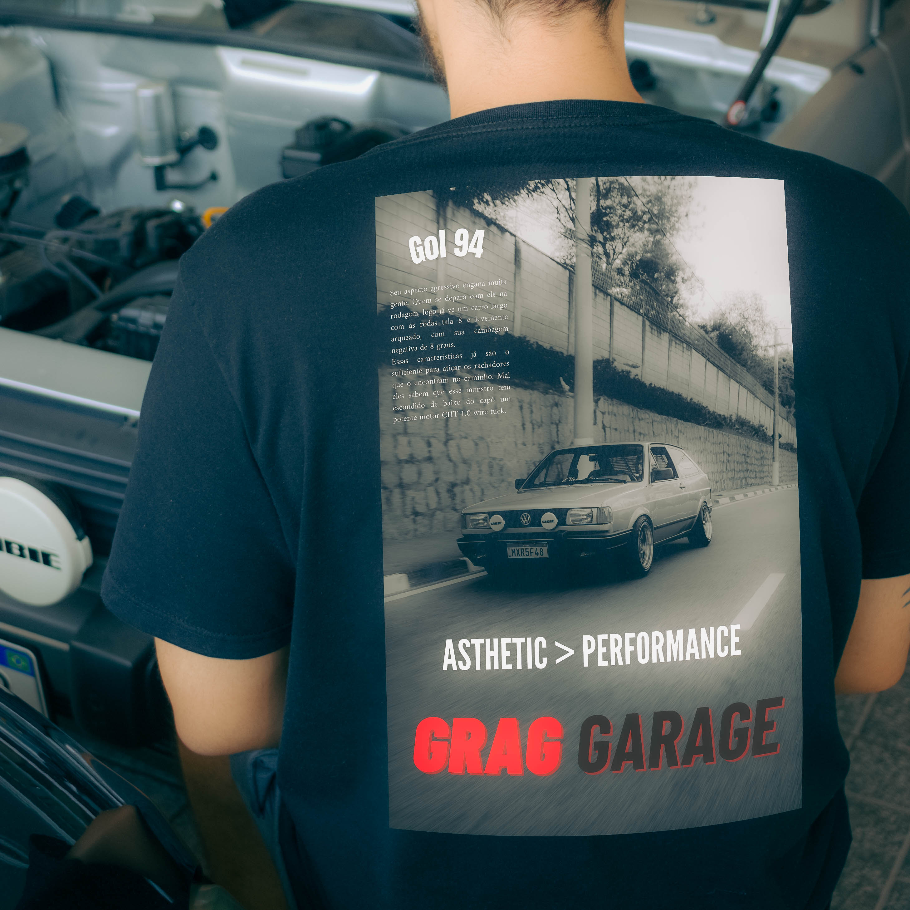 Camiseta Gol Grag Garage