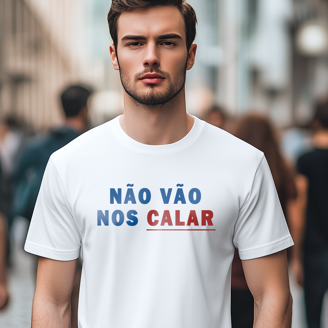 T-shirt - Não vão nos calar