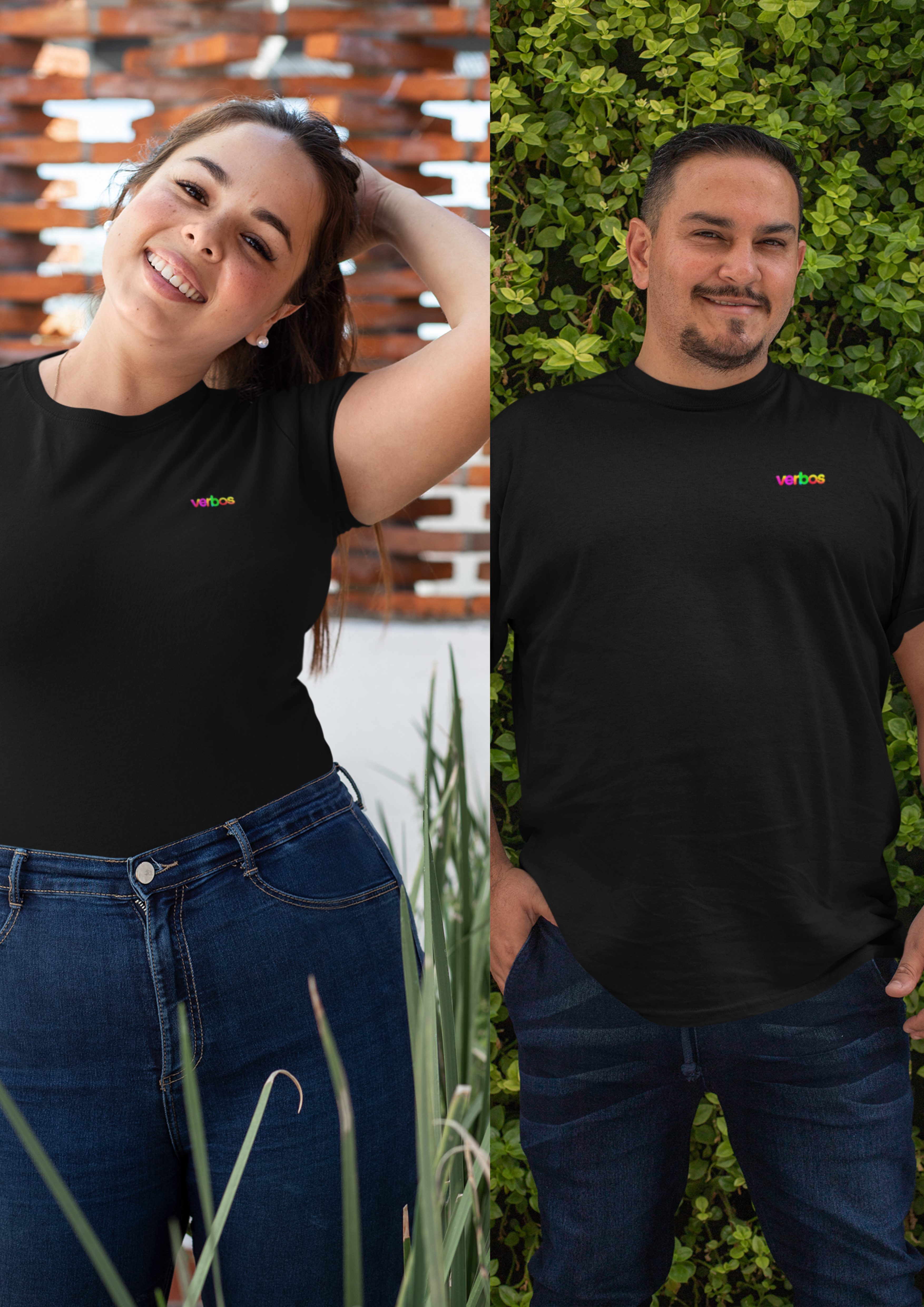 PLUS SIZE CAMISETA VERBOS