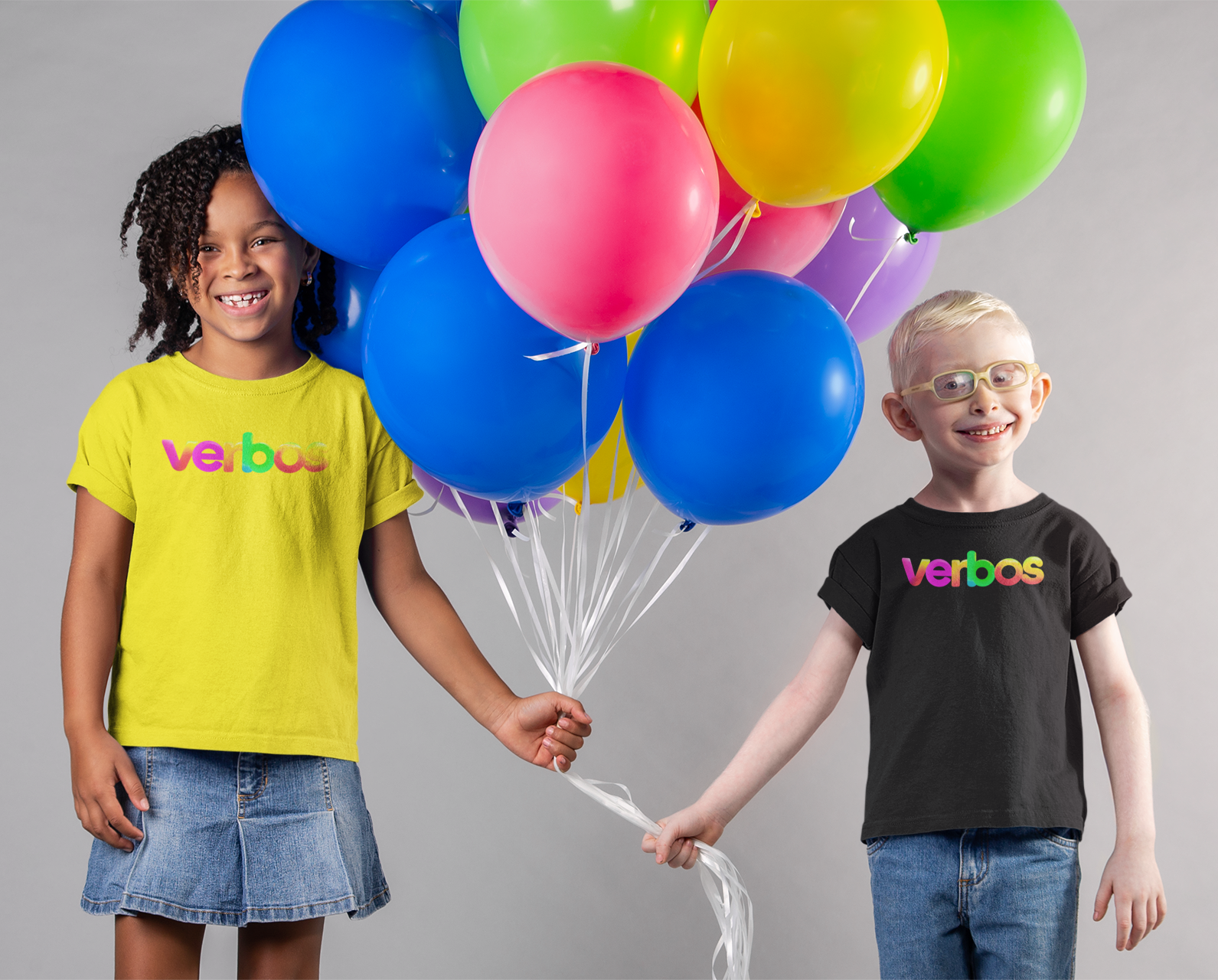 CAMISETA VERBOS INFANTIL (2 A 8)