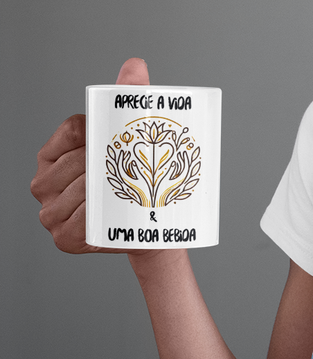 CANECA VERBO APRECIAR 