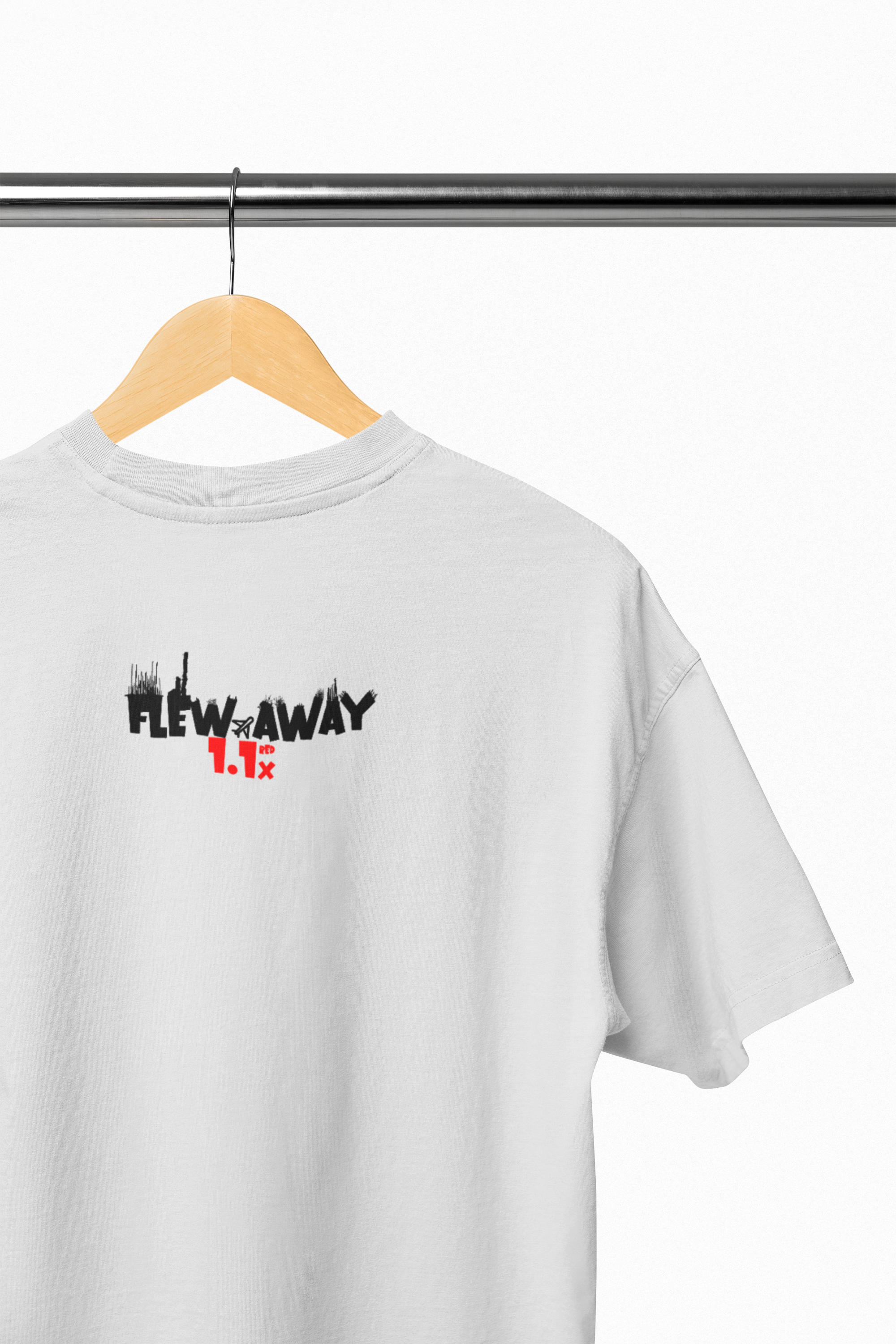 T-shirt quality FLEW AWAY RED