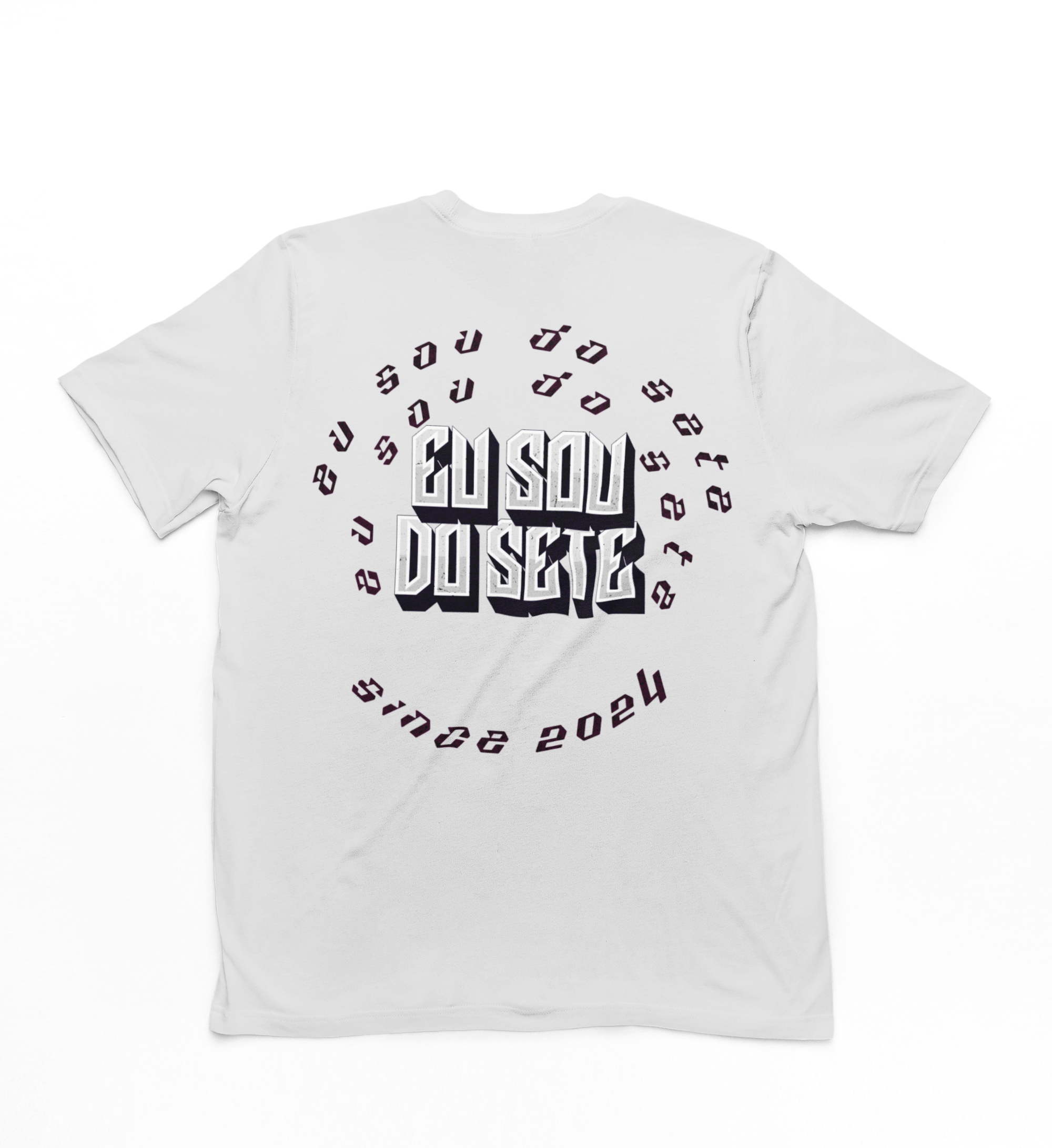 T-shirt quality EU SOU DO SETE